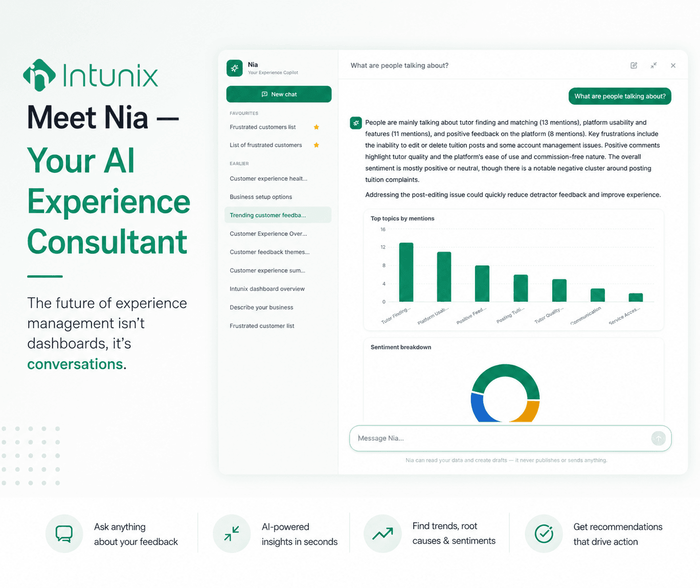 Meet Nia: Why the Future of Experience Management Is Conversations, Not Dashboards